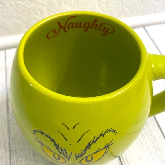 🎄Lg.Naughty/Nice Grinch Mug - Picture 2 of 4